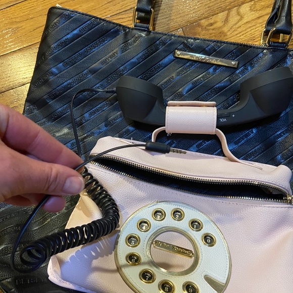 Rare Betsy Johnson ☎️ Phone Tote Purse - Picture 9 of 10
